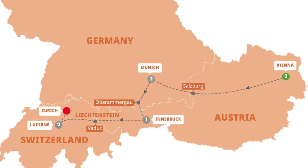 Austria map