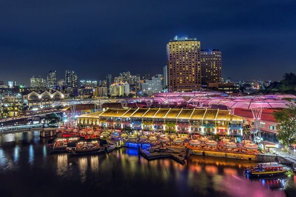 Clarke quay canva