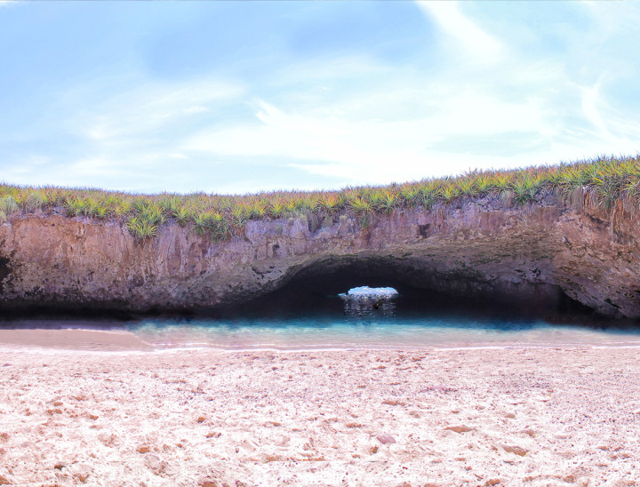 Hidden Beach Jalisco Mexico