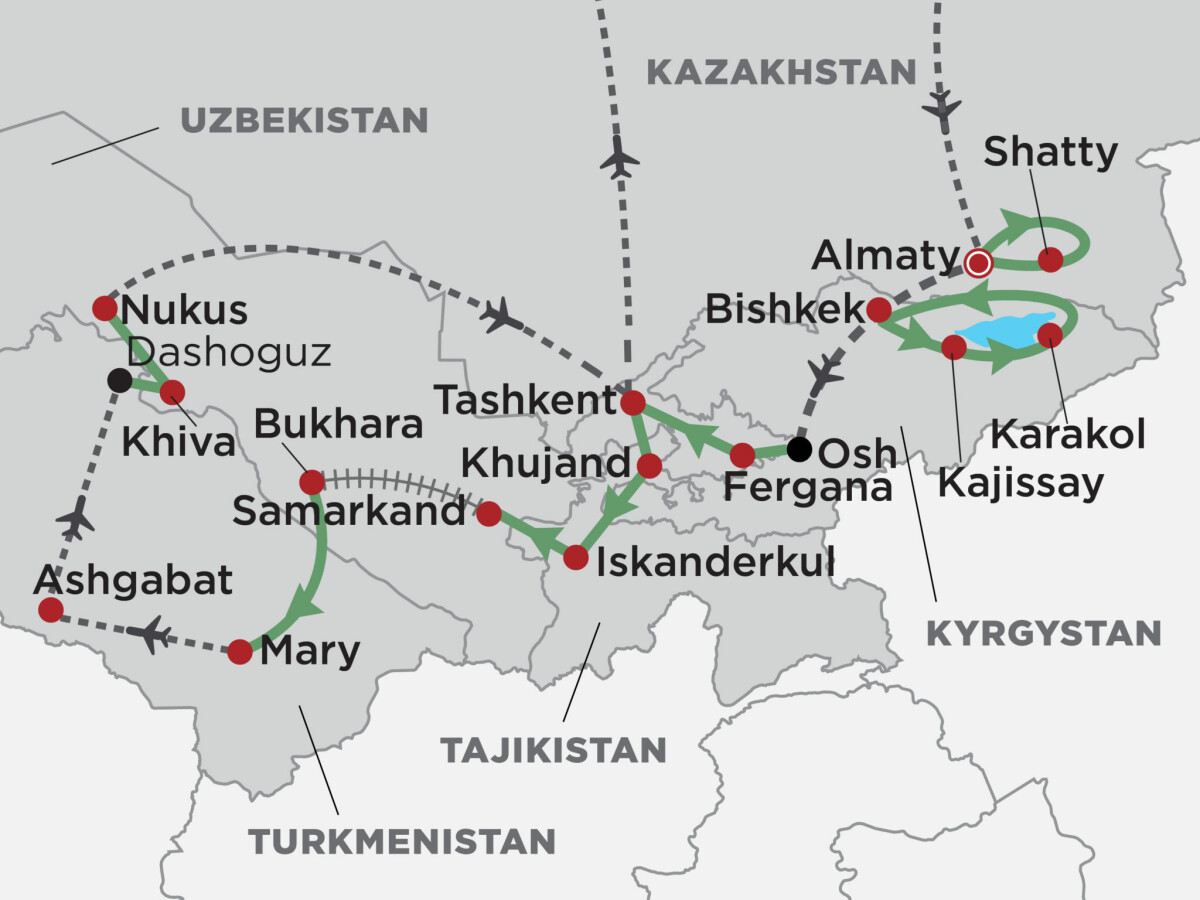 NZ Map Fables of the Silk Road 2048x1536