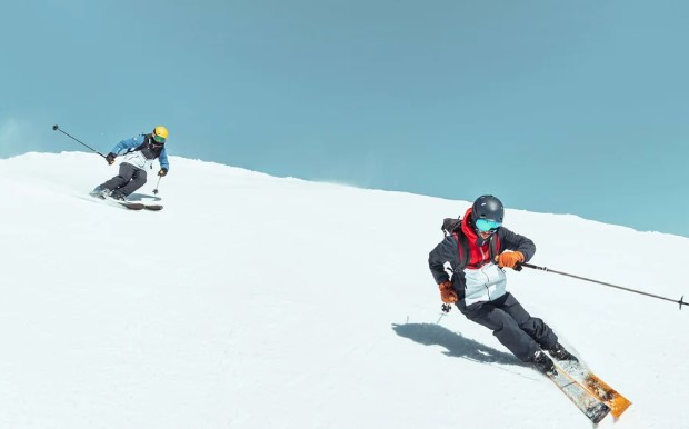 Skiing at Tomamu Hokkaido resort